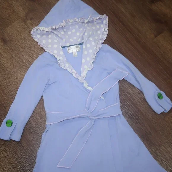 Girls Matilda Jane Good Hart Northern Lights Willow Jacket Soft Knit Robe size 6